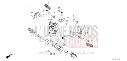 MARCHE CBF125MEFT de 2026